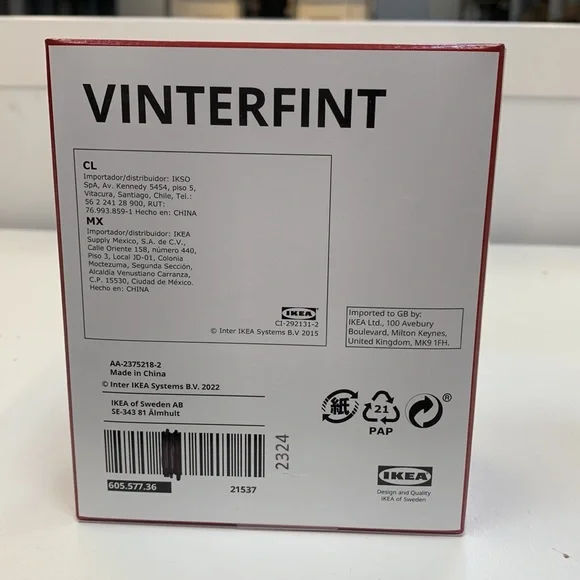 Ikea mushroom Christmas tree decor clip on holiday ornaments decorations new - Picture 4 of 17